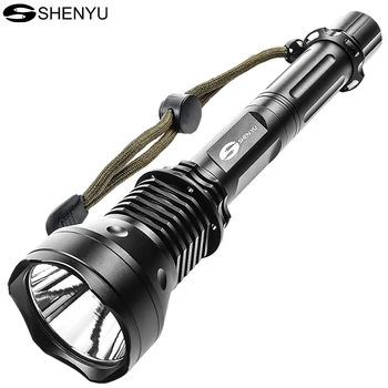 SHENYU Ultra Jasné LED Baterka Odnímateľný Nabíjateľná Dĺžka Nastaviteľná Baterka na Kempovanie, Lov, Rybolov & Turistika