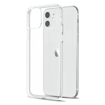 Pre iPhone 7 6 5 S Se 8 Plus Prípade Ultra Tenké Jasné, Silikónové Mäkké Kryt Pre iPhone 13 12 11 Pro X XR XS Max Shockproof Telefón Prípade