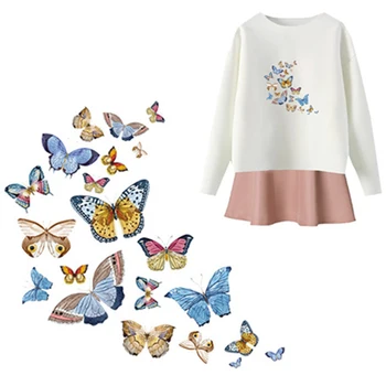 Nový Butterfly Železa-Na Prevody-Úroveň Umývateľný Železa-Škvrny Na Oblečení Diy Ručne Vyrábané Dekorácie Appliques Coats