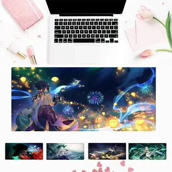 Nové Produkty Genshin Vplyv Xiao Podložka pod Myš Notebook PC Gamer Mousepad Anime Antislip Mat Klávesnice Stôl Mat Pre Overwatch/CS GO