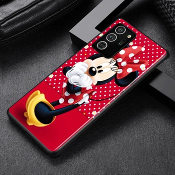 Disney Minnie Mouse Roztomilý Pre Samsung Galaxy A72 A52 A42 A32 Lite A22 A12 A13 5G A03S A02S A02 Shockproof Black Telefón Prípade