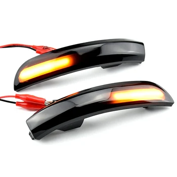 2 Kusy Dynamické Blinker LED Zase Signálne Svetlá Strana Zrkadlo indikátor Pre Ford Escape Kuga II EcoSport 2013 - 2019