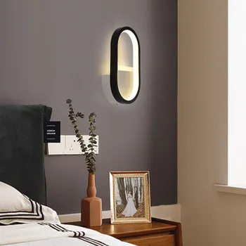 LED Nástenné Svietidlo, Spálne, Interiérové kreatívne nástenné svietidlo uličkou obývacia izba štúdia izba hotel nočné čítanie Nástenné svietidlo