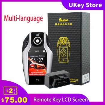 Univerzálny TK800 Boutique Smart Remote Tlačidlo LCD Displej Pre Hyundai Pre Audi Pre Ford Pre BMW Pre Benz Pre Toyota Multi-jazyk