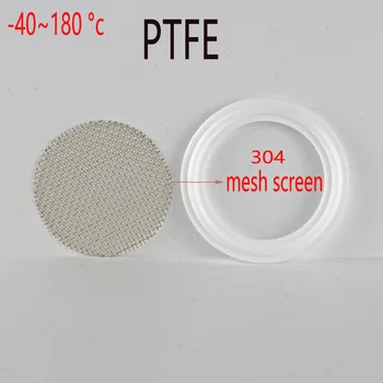 Potravinársky Silikón FKM EPDM PTEF doska s sito tesnenie podporu filter doska - tri-clamp sanitárne filter, tesnenie krúžok
