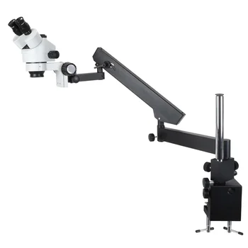 HAYEAR 4K Video Mikroskopom Fotoaparát 3,5 X - 90X Súčasne-Hlavná Stereo Mikroskopom s Ťažkých Univerzálne Rameno Svorka 56 LED Svetlo Krúžok