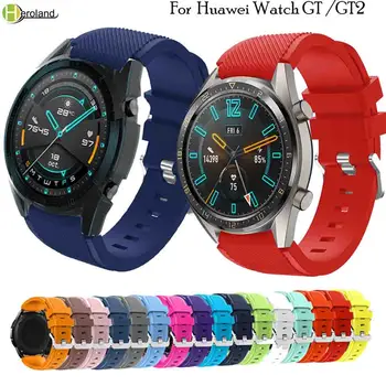 Pre HUAWEI SLEDOVAŤ GT 2 46 mm smart hodinky remienok nahradiť 22 mm náramok silikónový náramok Pre Huawei Sledovať GT 46 /42mm /Aktívne