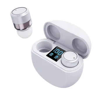 DGYZZMAX Bluetooth Slúchadlá Bezdrôtové TWS Slúchadlá S Smart Digitálny Displej Mini Veľkosť slúchadiel Dlho Batérie Pre Xiao Oppo