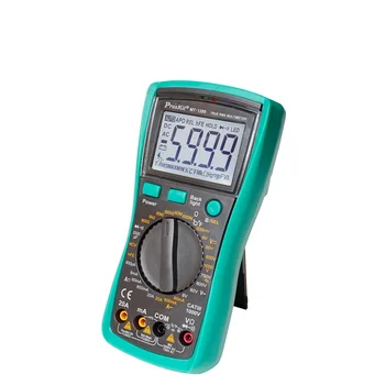 Pro'skit MT-1280 3 5/6 true RMS vysokou presnosťou automatický digitálny displej anti-pálenie multimeter Kapacita Teplota test