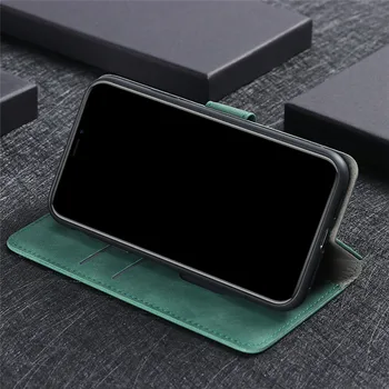 Kožené Peňaženky Knižné obal pre HTC Desire 20 Pro puzdro Magnetický Stojan Sloty pre Karty Telefónu Taška Capa