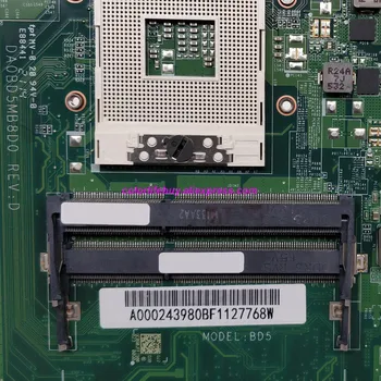 Skutočné A000243980 DA0BD5MB8D0 HM76 DDR3 Notebook Doske Doske pre Toshiba Satellite S75 L75 Notebook PC