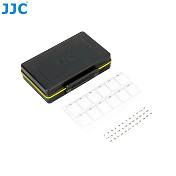 JJC Mini USB Flash Disk Prípade Držiteľ Organizátor EVA Hubky pre USB na USB c/ Typ c Adaptér, USB Prijímač & Magnetické Kábel Zapojte