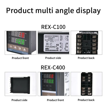 REX-C400 Digitálne PID Regulátor Teploty REX C400 Termostat SSR Relé Výstup pre Automatický Baliaci Stroj