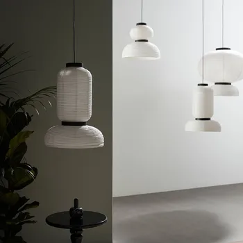 Nordic Moderné Papier Xuan Prívesok LED Svetlá Obývacia Izba Dekorácie Svietidla Dizajn Závesné Osvetlenie Reštaurácia Svetlo Spálňa Lampa