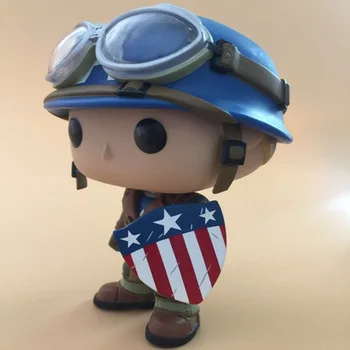 Marvel Avengers Limited Edition FUNKO POP Capitão América modelo feito à mão para decoração de boneca