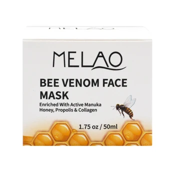 Tváre Krém Manuka Med Nočný Krém Anti Aging Vrásky Maska na tvár Včelí Jed Maska na spevnenie Pokožky Výťah