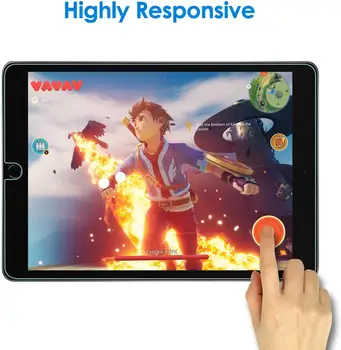 Pre Apple iPad 2020 8. Gen 10.2 palcov A2270 A2428 9H Premium Tablet Tvrdeného Skla Screen Protector Stráže Kryt