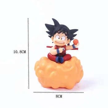 Dieťa Goku Anime PVC Obrázok Kakarotto Detstva S osuška Model Japonsko Kreslené Figúrka Zberateľskú Bábika Deti Hračky