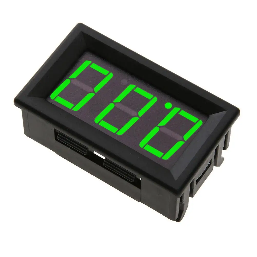 0.56 v Mini Digitálny Voltmeter Ammeter DC 0-100V 3-Wire Voltmeter LED Displej Digitálny Panel Meter LED Displej Auto Auto Digitálne 4