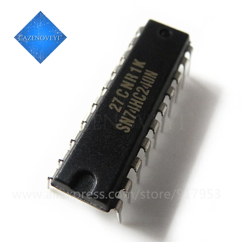 10pcs/veľa 74HC240 SN74HC240N DIP-20 invertor / buffer čip, nové originálne Na Sklade 0