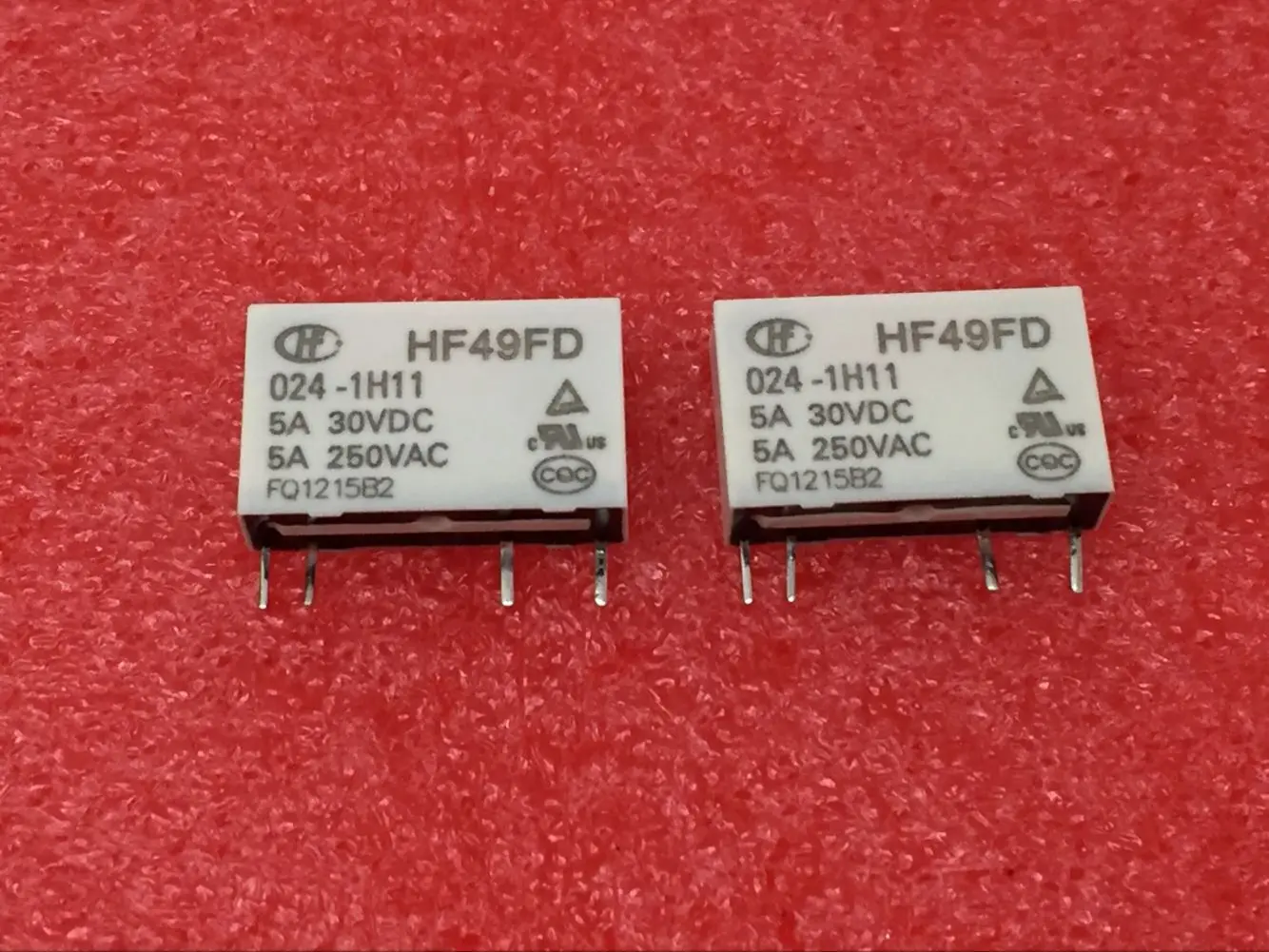 10pcs/veľa nových VF relé HF49FD-005-1H11 HF49FD-012-1H11 HF49FD-024-1H11 nahradiť PA1A JZC-49F HF49F 1H1 5A 250VAC 4pin 0