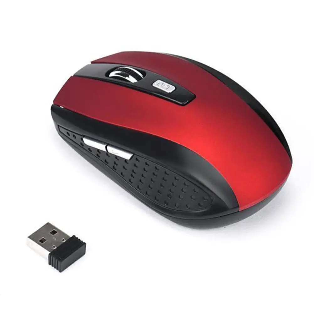 2.4 GHz Wireless Gaming Mouse 1200DPI Ergonomický USB Prijímač Myši pre PC, Notebook, Myší 5