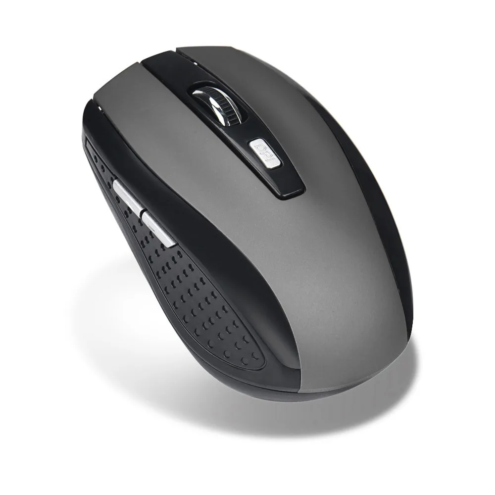 2.4 GHz Wireless Gaming Mouse USB Prijímač Pro Hráč Prenosné Ergonomické Počítač Tiché PC Desktop, Notebook, Príslušenstvo 5