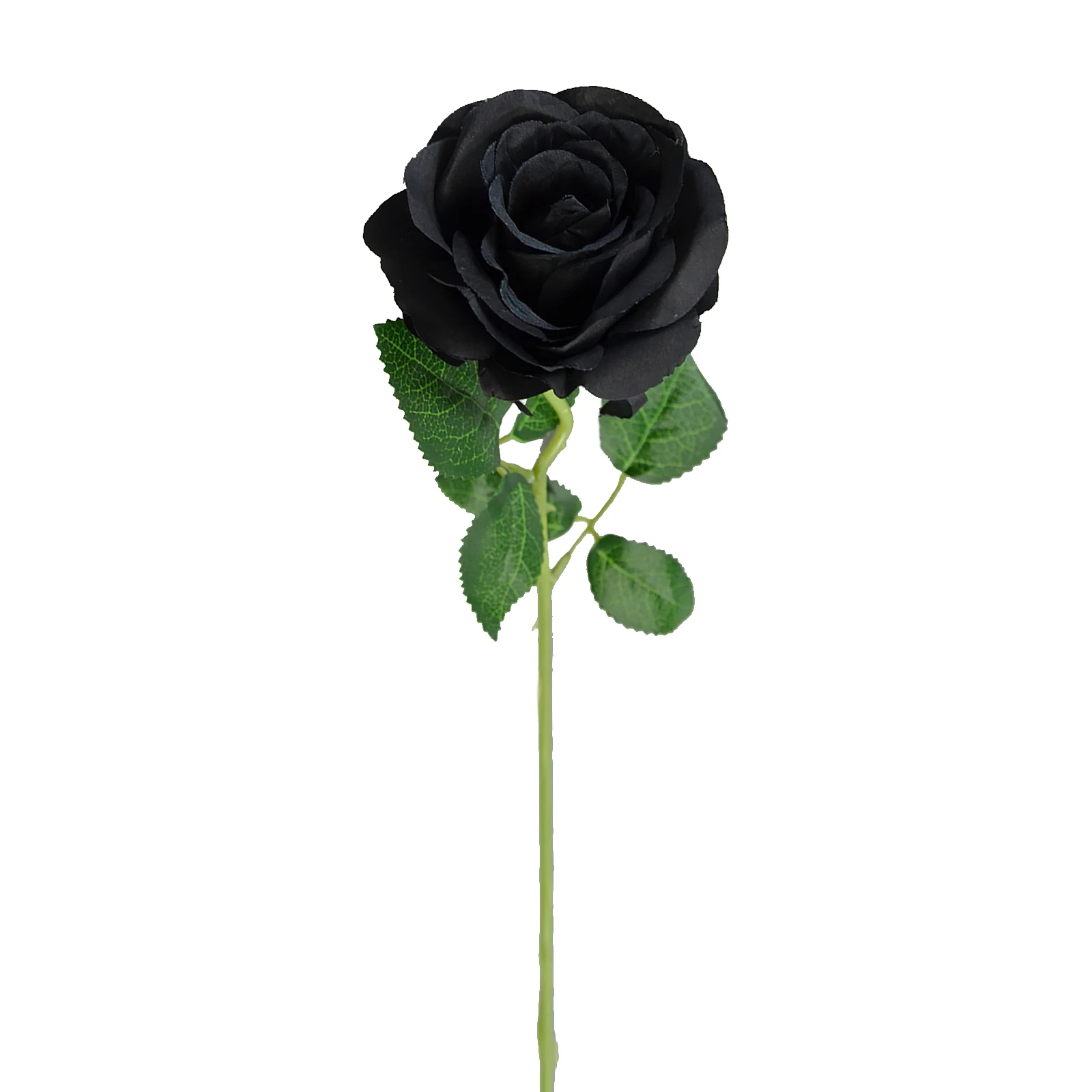5 ks/Veľa Veľké Black Rose zlaté Umelé Kvety Ručne Zdobené Rose DIY Domáce Halloween Christmas Party Decor 5