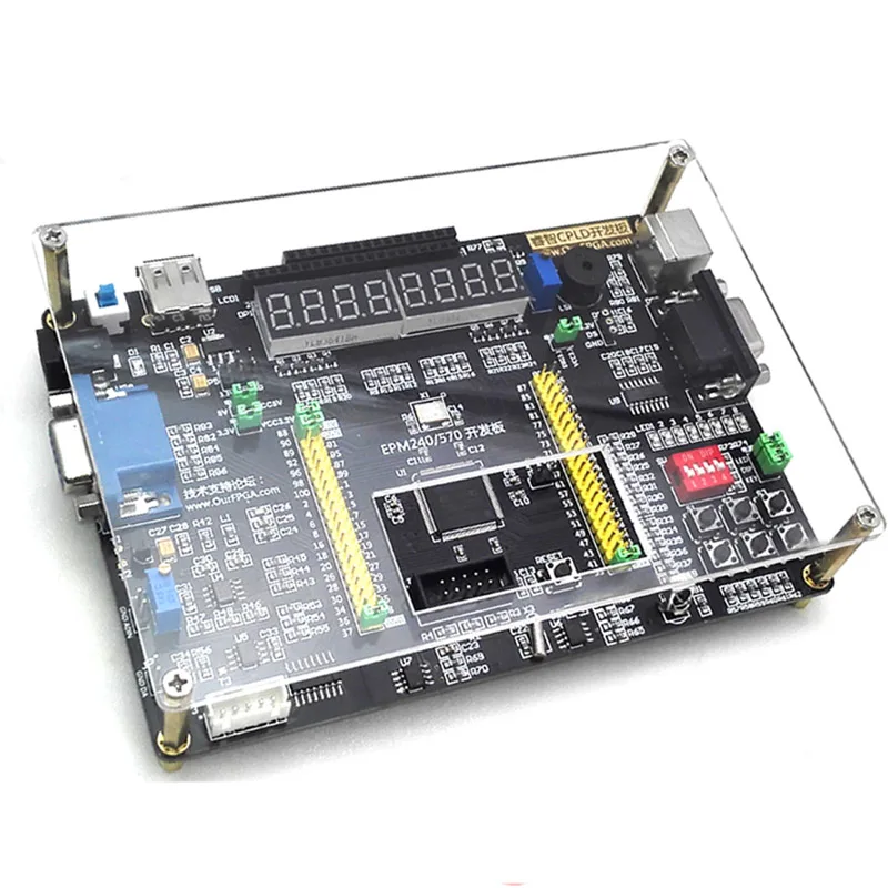 Altera EPM240 Doska Multi-Function CPLD Vývoj Doska s AD DA Stepper Motor Interface Prijímač+USB Prijímač 3