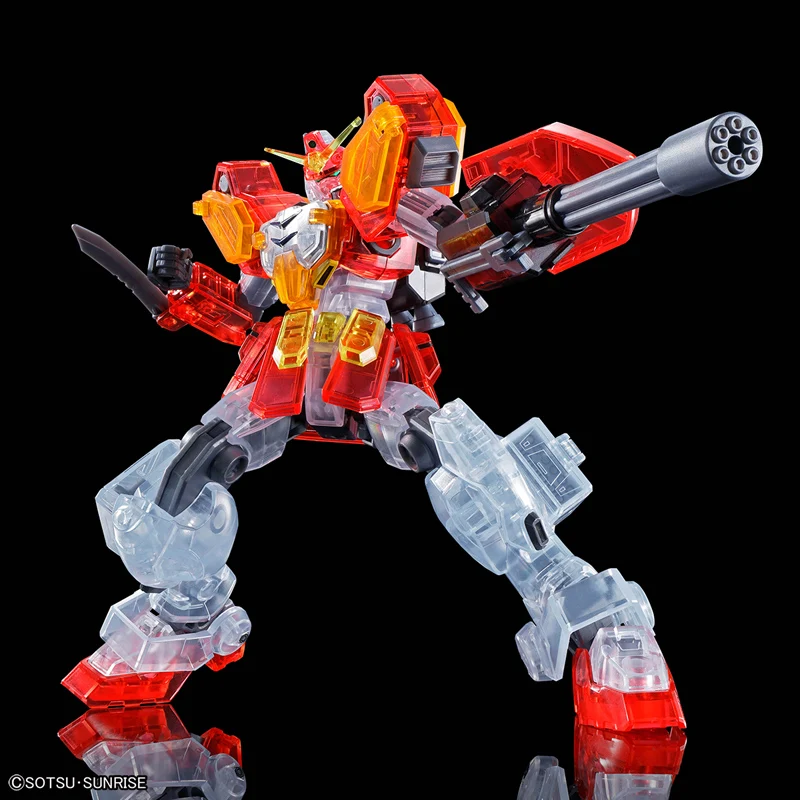 BANDAI HG 1/144 Limit XXXG-01H Gundam Heavyarms(Farba Jasné) Limit Montáž Model Akčná Hračka Údaje Darčeky pre Deti 2