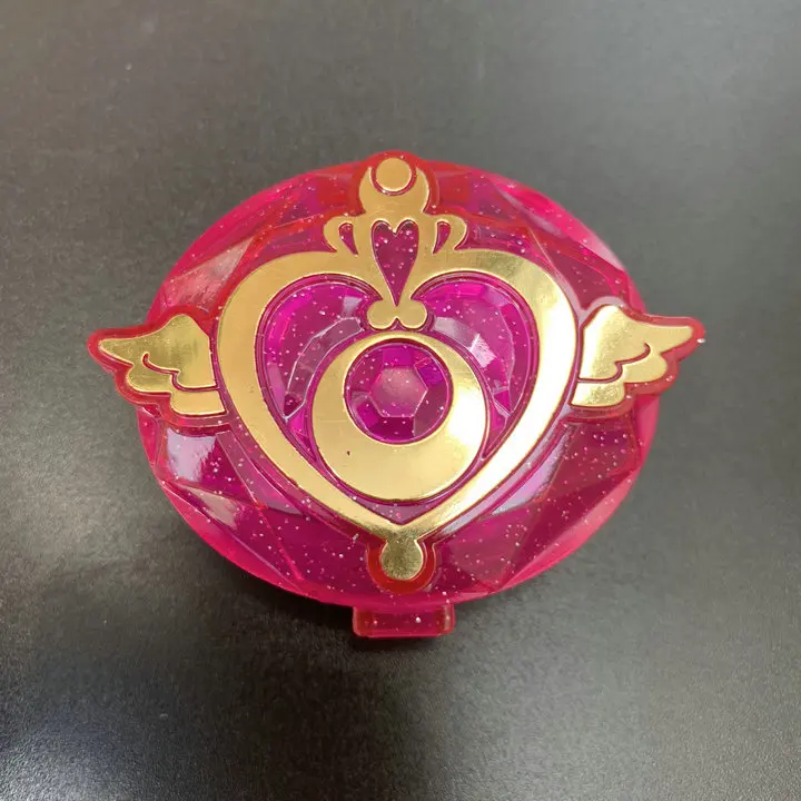 Bandai Skutočné Sailor Moon Luna Prášok Box Nádherné Akcie Obrázok Modelu Ornament Hračky Dievča Dary 0