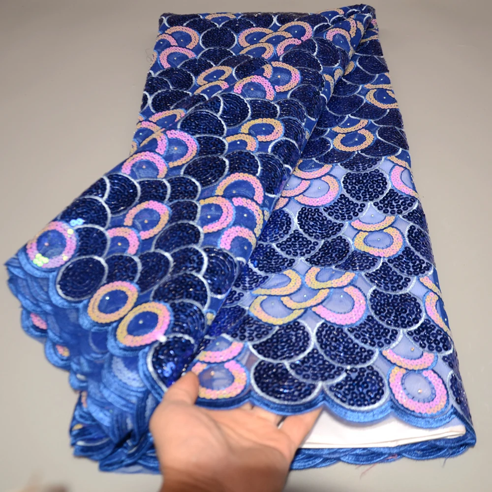 Biela Afriky Francúzsky Tylu Flitrami Čipky Textílie 2021 Vysoká Kvalita Materiálu, Čipky Nigérijský Čipky Tkaniny Pre Šitie Odevu 0