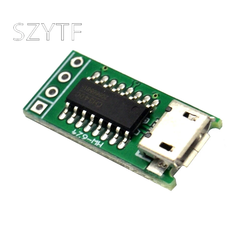 CH340C USB ISP stiahnuť na TTL sériové modul 51 STM32 Micro 1