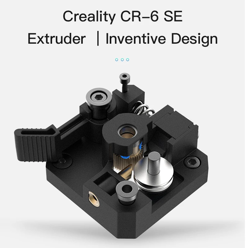 Creality Úradný 3D Tlačiarne Diely CR-6 SE Vytláčacie Auta Inovované Vlákna Kŕmenie Výstroj pre Creality CR-6 SE/CR-6 MAX 3D Tlačiarne 4