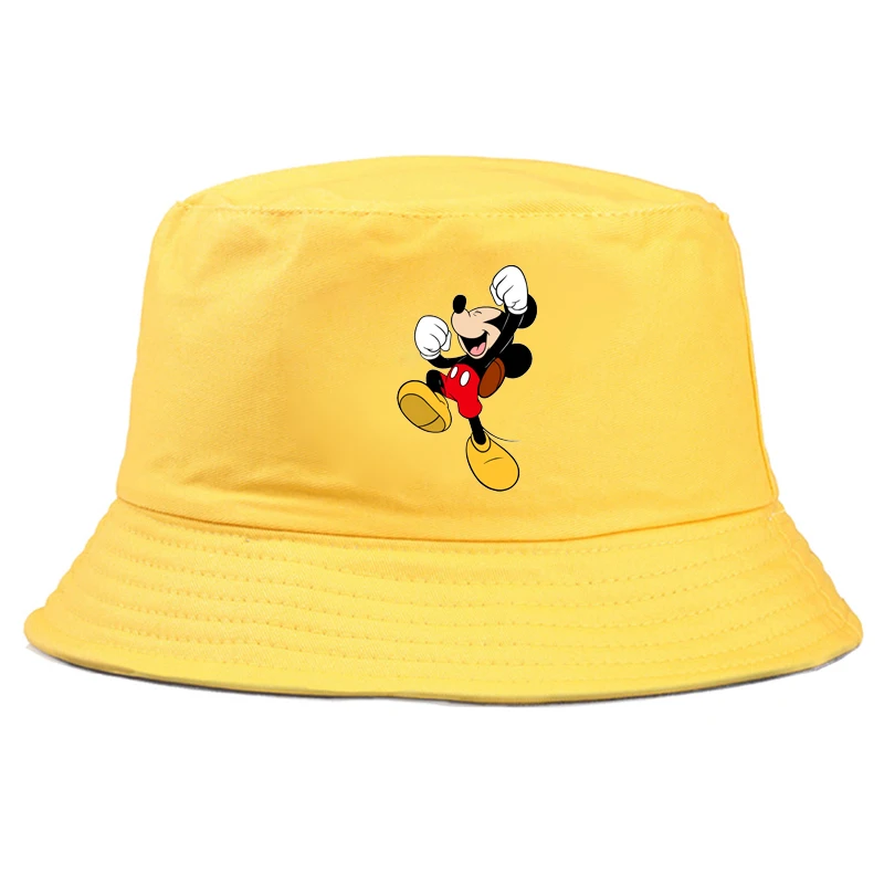 Disney Minnie Mickey Vedierko Hat mužov Bavlna Rybolovu, Poľovníctvo Spp Vonkajšie Pláži Rybár Panama Žien Vedierko Hat 0