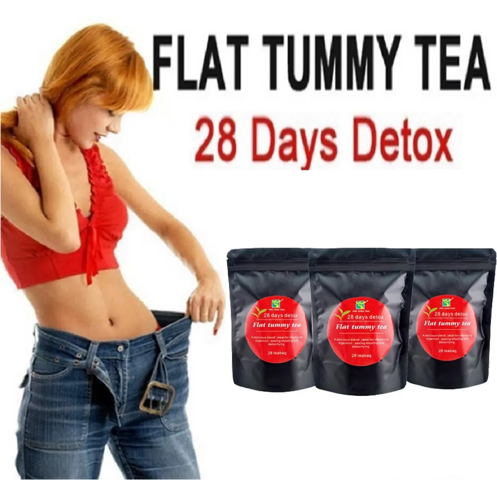 Doprava zadarmo Ploché Bruško Teabags chudnutie Chudnutie Produkty Anti-obezita Detox Čistí Črevá Fat Burner Zdravotné Nápoj 1