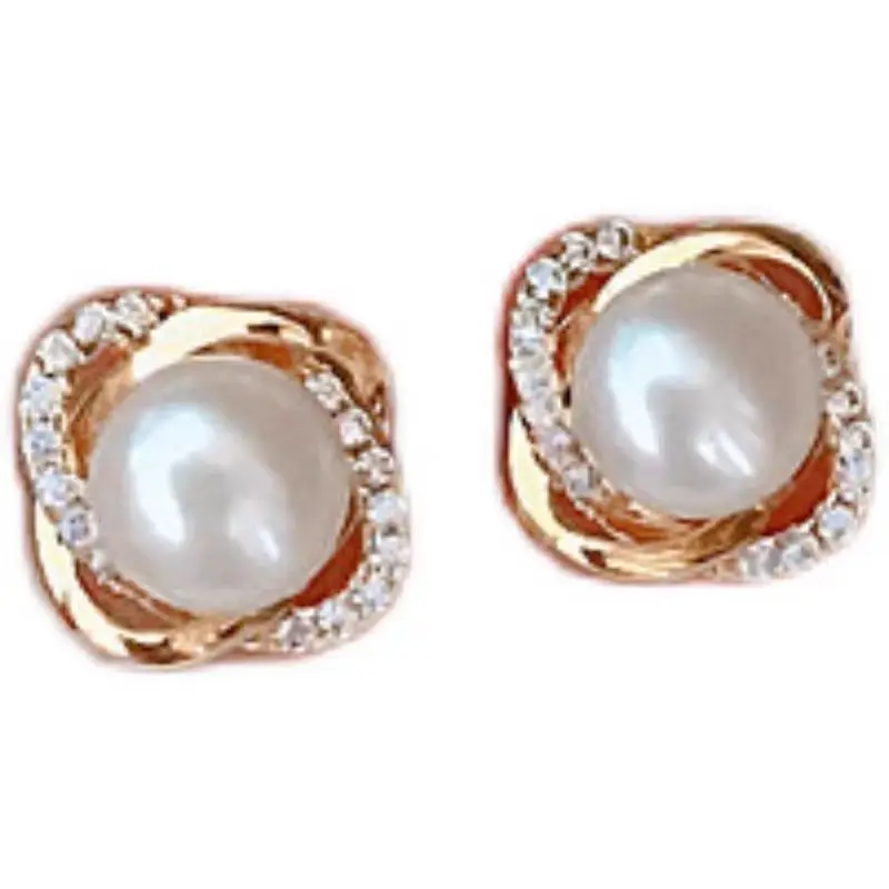 Európa a Spojené Štáty štýl nového imitácia perly prívesok módne osobnosti s náušnice náušnice luxusné šperky earings 5