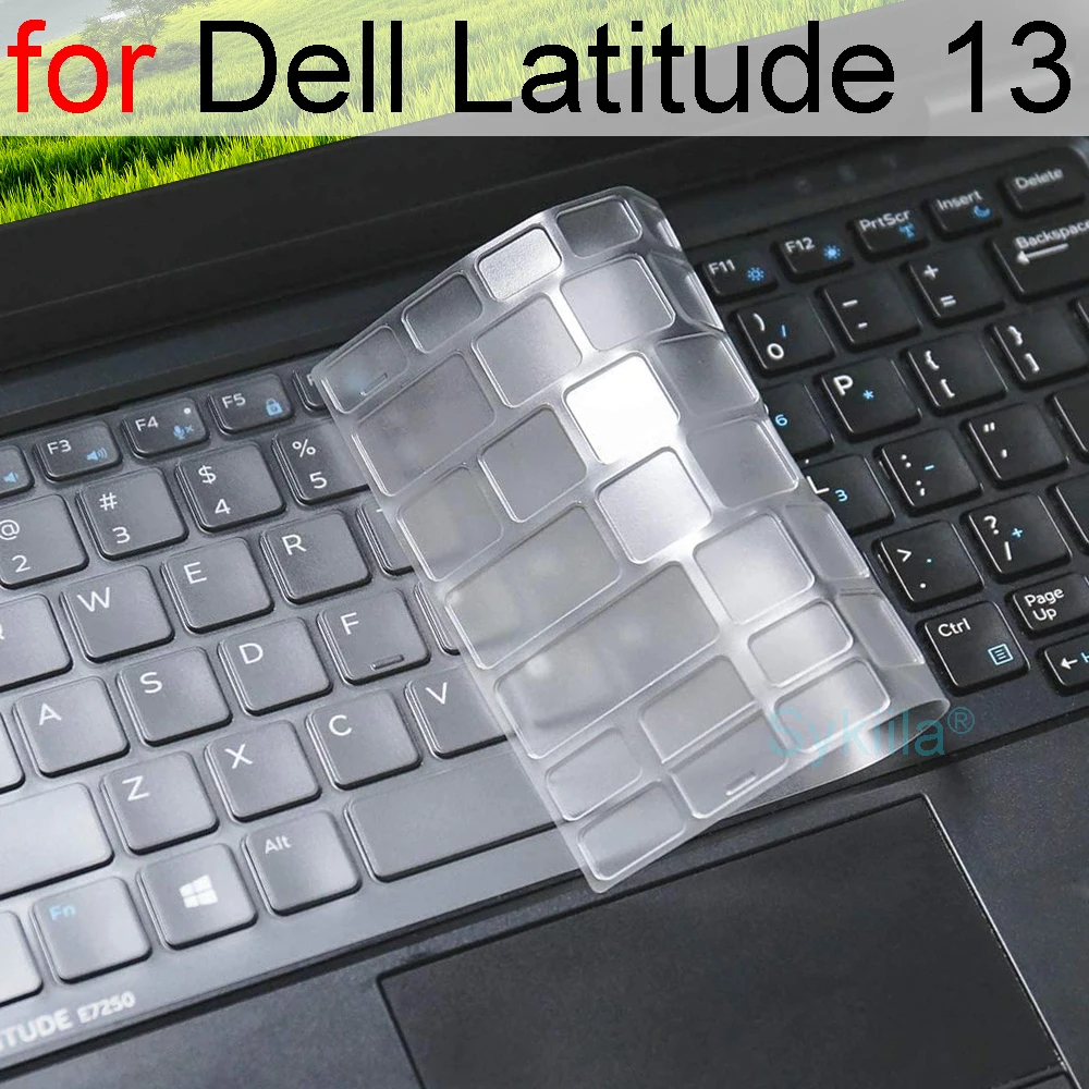 Kryt klávesnice pre Dell Latitude 13 3310 3390 5300 5310 5320 7300 7310 7320 7350 7390 2 v 1 Ochranca Kože Prípade Silikónové TPU 3