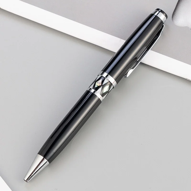 Luxusný Vysoko kvalitný 299 Shell Čierne guličkové Pero, Podpis Atramentové pero Rotačné guľôčkové pero kancelárske potreby kancelárske potreby 3
