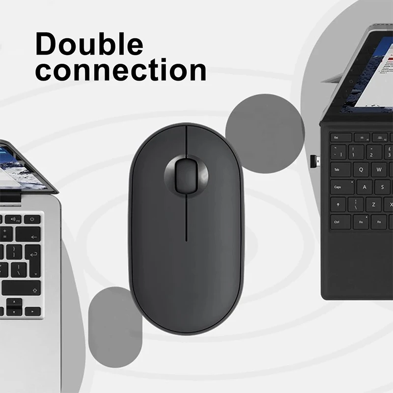 M350 Bluetooth Myš, 1000DPI, USB Prijímač rychly Počítača, Notebooku, Tabletu, 2,4 GHz Bezdrôtové Tichý Slim Tiny Mice 5