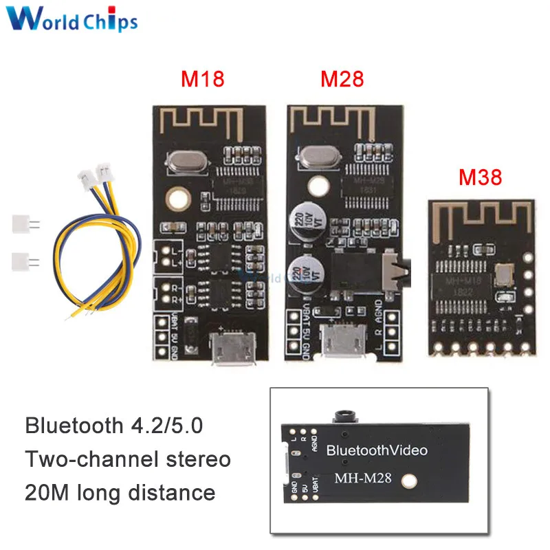 MH-MX8 Bezdrôtové Bluetooth, MP3 Audio Prijímač doske Modulu BLT 4.2 mp3 Lossless Dekodér DIY Kit Vysokou Vernosťou HIFI M18 M28 M38 1