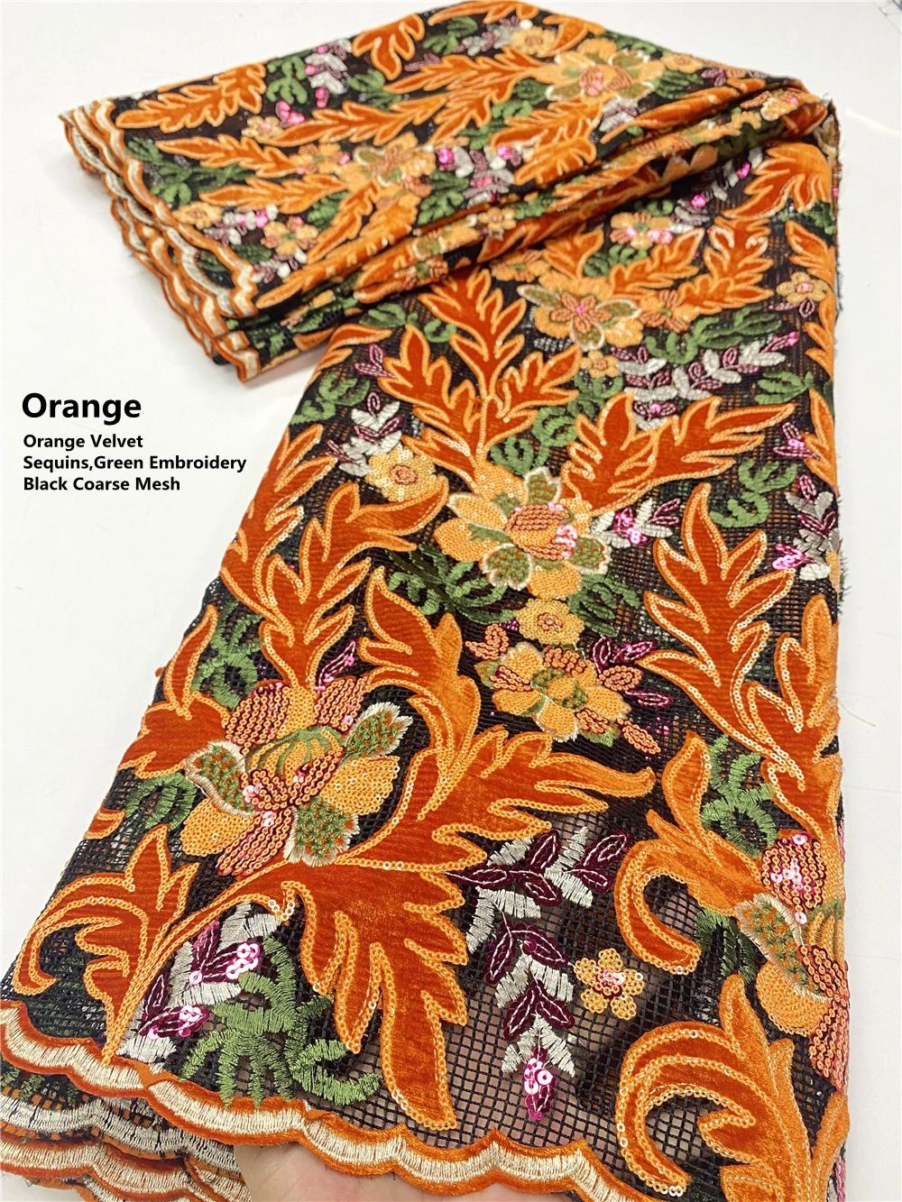 NI.AI Nigérijský Čipky Textílie 2021 Vysokej Kvality Flitrami Čipky Textílie Zlatom Vyšívaný Tyl Afriky Nežnej Čipky Textílie XY3687B 5