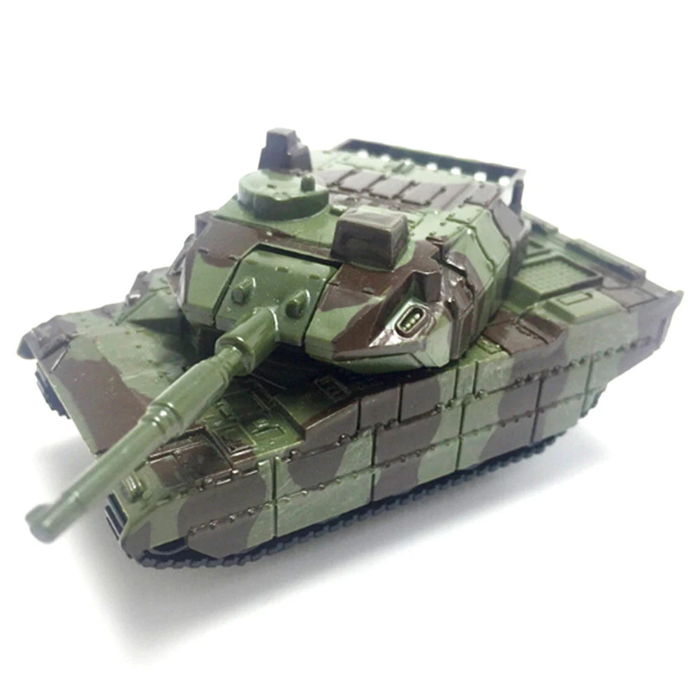Plastové Tanky Tiger DIY 3D Nemecko Tiger Tank Verzia High definition Model Zostaviť Ručné Práce Puzzle Hra DIY Deti Hračka 4