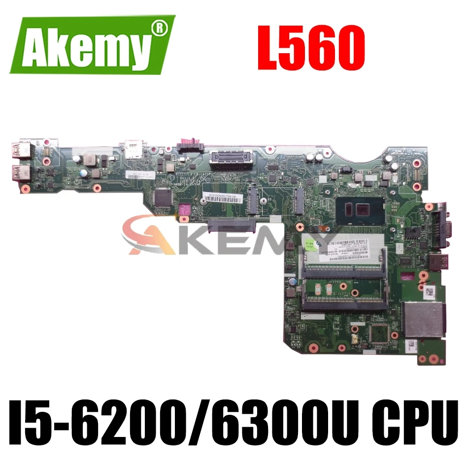 Pre Lenovo ThinkPad L560 notebook doske AILL1/L2 LA-C421P s I5-6200/6300U CPU DDR3 FRU:01LV948 00UR185 00UR712 01LV952 0
