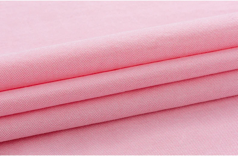 Pánske kórejská Verzia Bavlna Oxford Spinning Bežné Tričko pánske s Dlhým Rukávom Umyté jednofarebné Tričko Ružové Tričko Mužov 2