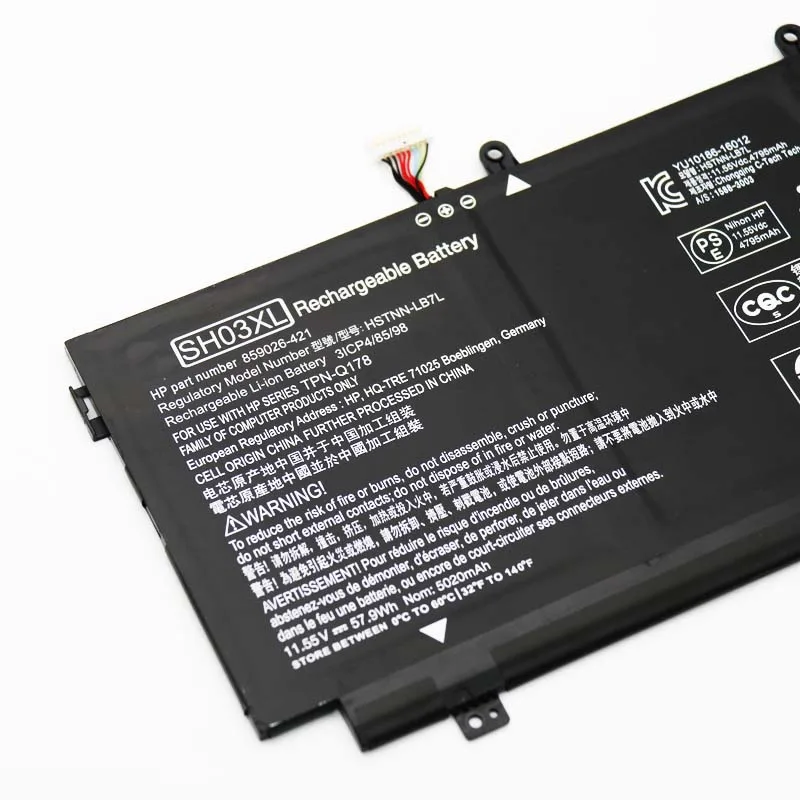 Pôvodné Notebook Batérie je Vhodný pre Hp Spectre X360 Tpn-q178 Cn03xl Sh03xl 13-ab023tx Hstnn-lb7l Notebook Batérie 2
