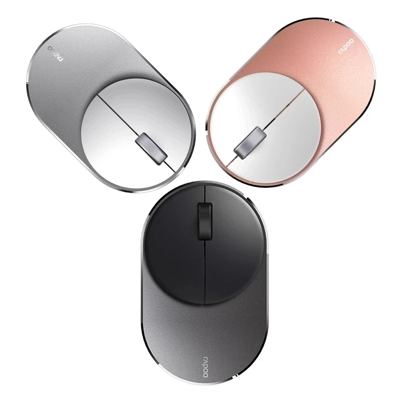 Rapoo M600G/M600G Mini, Multi-mode Wireless Mouse podporuje Bluetooth 3.0/4.0 a 2,4 G pre Windows XP/Visa/7/8/10 alebo neskôr, MacOS 5