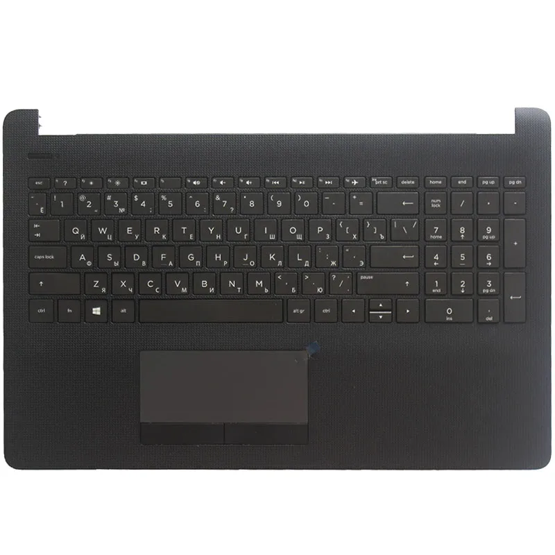 Ruská klávesnica pre notebook HP 15-bs 15-bs000 15-bs100 15-bs500 15-bs600 RU klávesnica s opierka Dlaní Horný Kryt 0