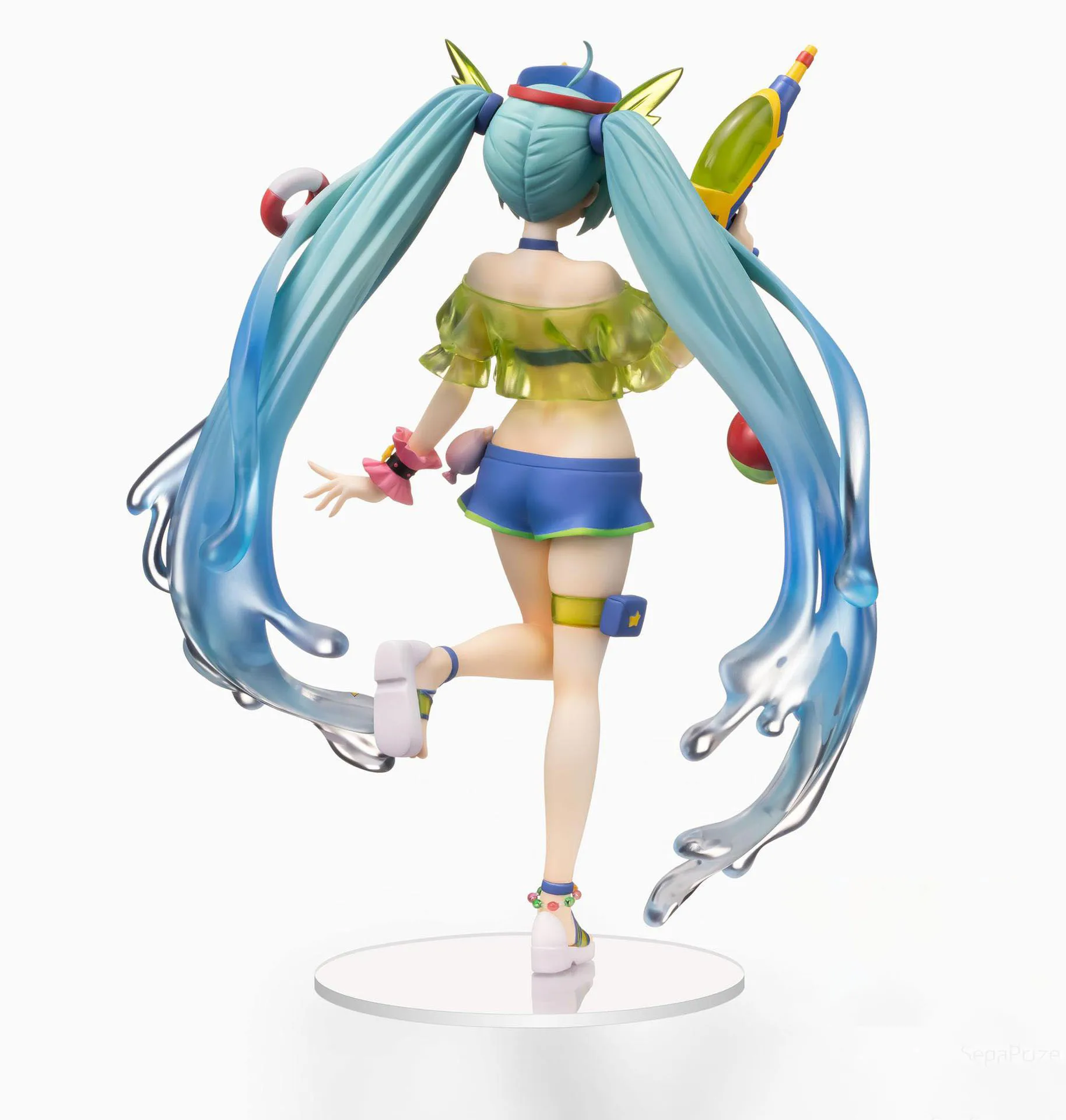 Sega Vocaloid Pôvodné Hatsune Miku Obrázok Spm Letné Vodné Pištole 22 cm Pvc Anime Figúrka Model Hračky Pre Dievčatá Darček 3
