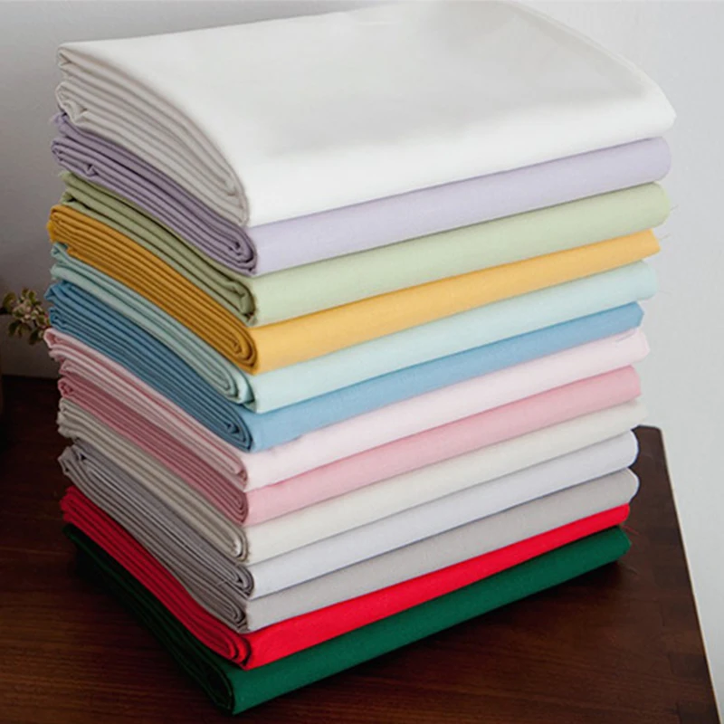 Teramila 8PCS/PACK Klasické jednofarebné Bavlnenej Tkaniny Tuku Štvrťroku Textilného Materiálu Posteľ List Patchwork Na Šitie, Vyšívanie, 1